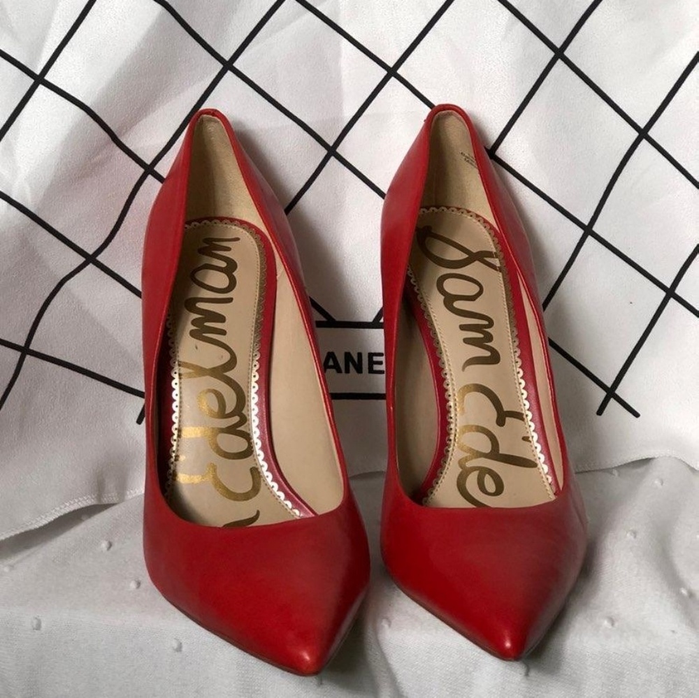 Sam Edelman Danna Pump -Candy Red